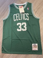 NEW LARRY BIRD BOSTON CELTICS green MITCHELL NESS 1985-86 jersey XL X-LAR 48