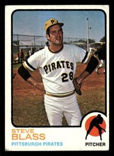 1973 Topps Steve Blass #95 - Pittsburgh Pirates - VG