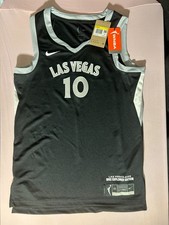 New Kelsey Plum Nike Las Vegas Aces Explorer Edition WNBA Jersey Womens Small 