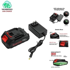 Lightweight 21V Lithium Battery 2.0 Ah - Competitive with Major Power Tools