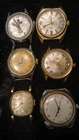 Vintage Watch Lot,,,Hunter 17 Jew, Benrus 3-star Etc..