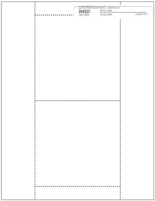 100-Pak MATTE FINISH Jewel Case FRONT BOOKLET 4-Panel Inserts (inkjet/laser)