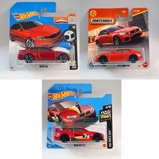 🏁  3 x sehr seltene BMW M2 + M3 + M4 Coupé F82 GT2 RED Matchbox Hot Wheels 2016