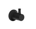Phylrich 501-76/040 Bathroom Wall Mount Robe and Towel Hook MATTE BLACK New