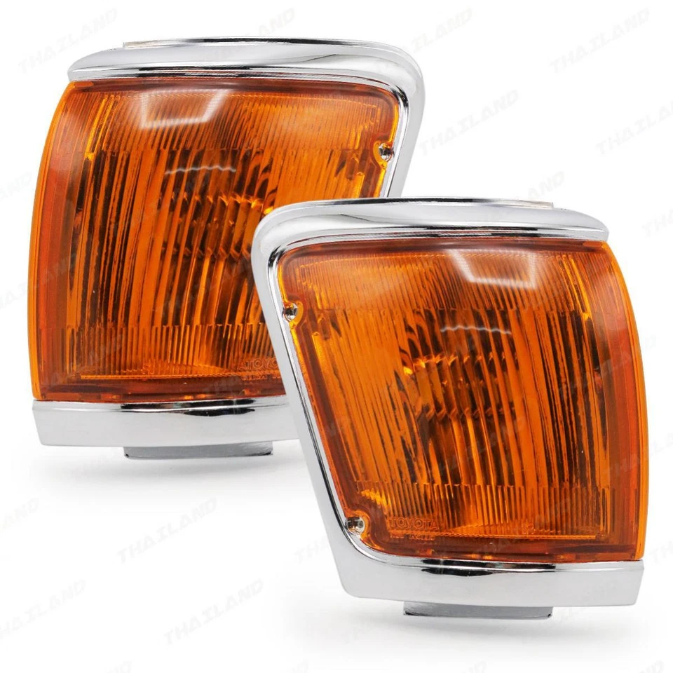 Front Corner Indicator Turn Signal Lights For Toyota Mighty-X Cab 88 - 1992 97 - Image 2 of 4