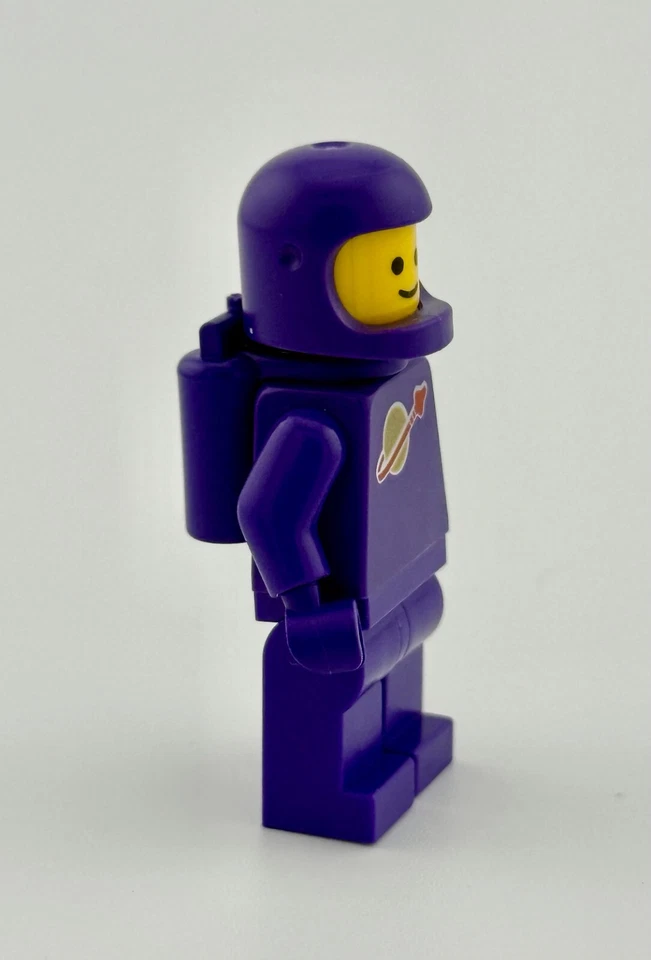 LEGO Clásico Púrpura Astronauta Minifigura Casco Tanque de Aire NUEVO 100% Auténtico Foto 4 de 4