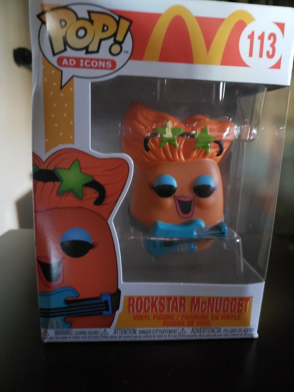 Funko Pop 113 Rockstar McNugget New In Box Slight Damage To Box See Pictures