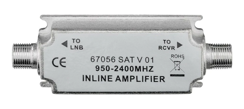 TV SAT Antennenverstärker 950 MHz - 2400 MHz Signalanhebung 20dB Verstärker - Bild 2 von 2