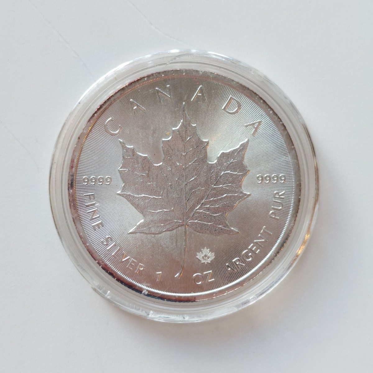 2016 Canada Elizabeth II 5 Dollars Silver Maple Leaf 1 Oz 999