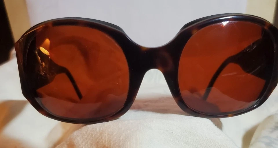 CHRISTIAN ROTH VINTAGE RETRO TORTISE SHELL RARE HANDMADE JAPAN 14238 SUNGLASSES - Image 4 of 4