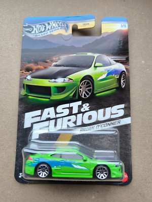 Hot Wheels FAST AND FURIOUS BRIAN O CONNER 1995 MITSUBISHI ECLIPSE