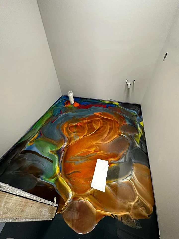 BP: Tiro Único: Kit de Resina Epóxi 100% Sólida LIMPO (3 Galões) Kit de Garagem/Piso - Imagem 2 de 4