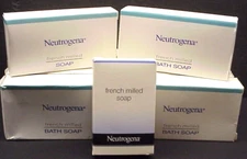 Neutrogena French Milled Bath Soap Lot of  (11)  1.25 oz Bars  FREE SHIPPING