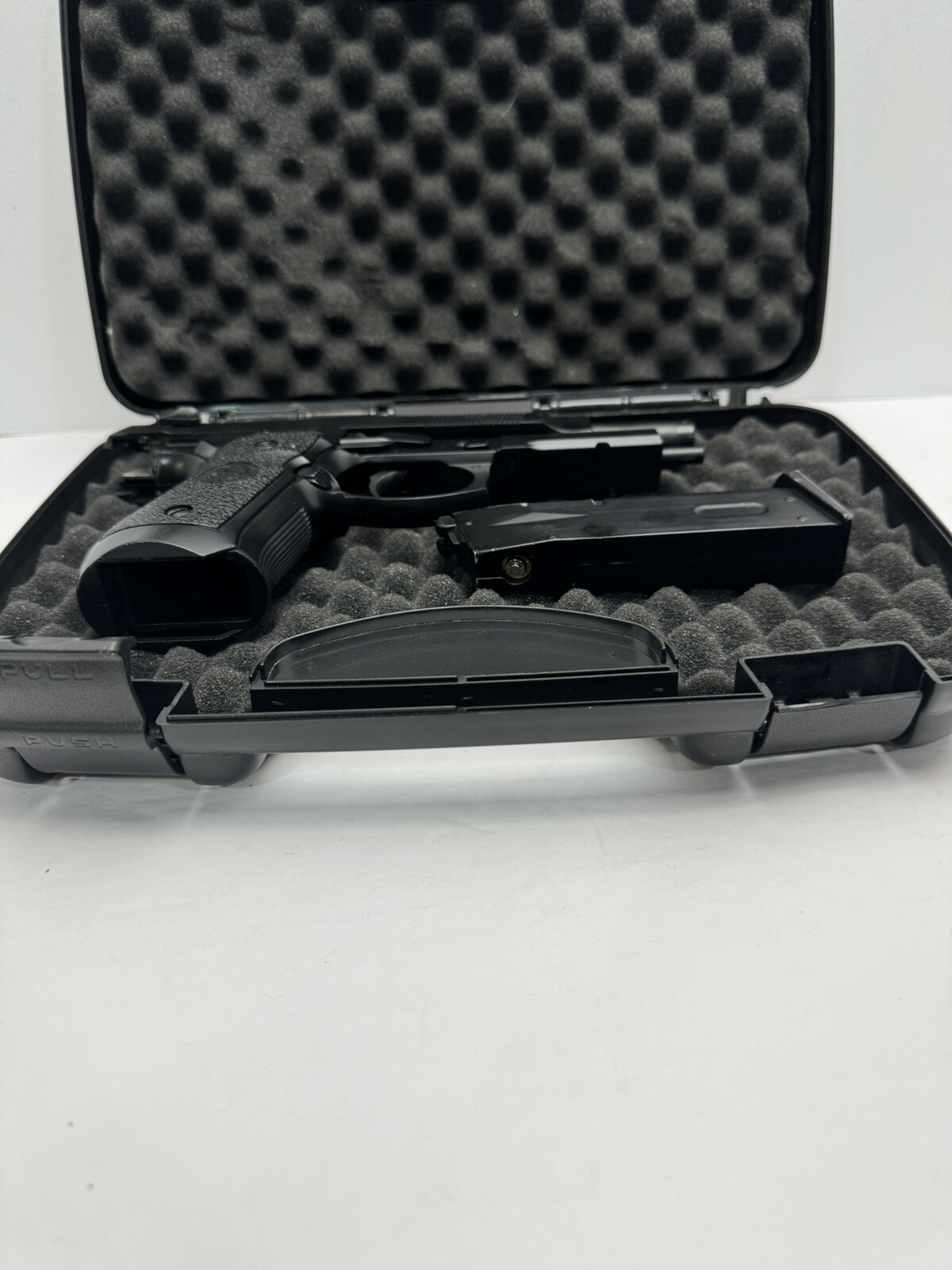 Black HFC Special Forces M190 Gas Blowback Airsoft Pistol with Case eBay