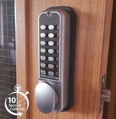 BL2021 ECP Tubular latch, back to back keypads & ECP coding chamber - Image 1 of 4