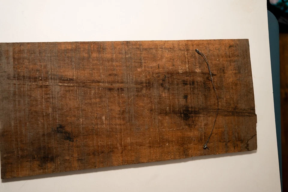 Panel de pared de madera tallado a mano vintage arte decorativo único Castlecore sólido Foto 4 de 4