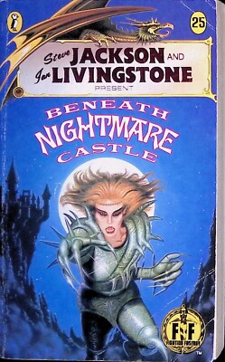 Fighting Fantasy 25 - Beneath Nightmare Castle - 1./2. Edition (Bronze) B/A-/B+