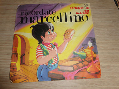 LP 45 Tours Marcelino Ricoradate Chansons Pour Enfants S 562 Stereo