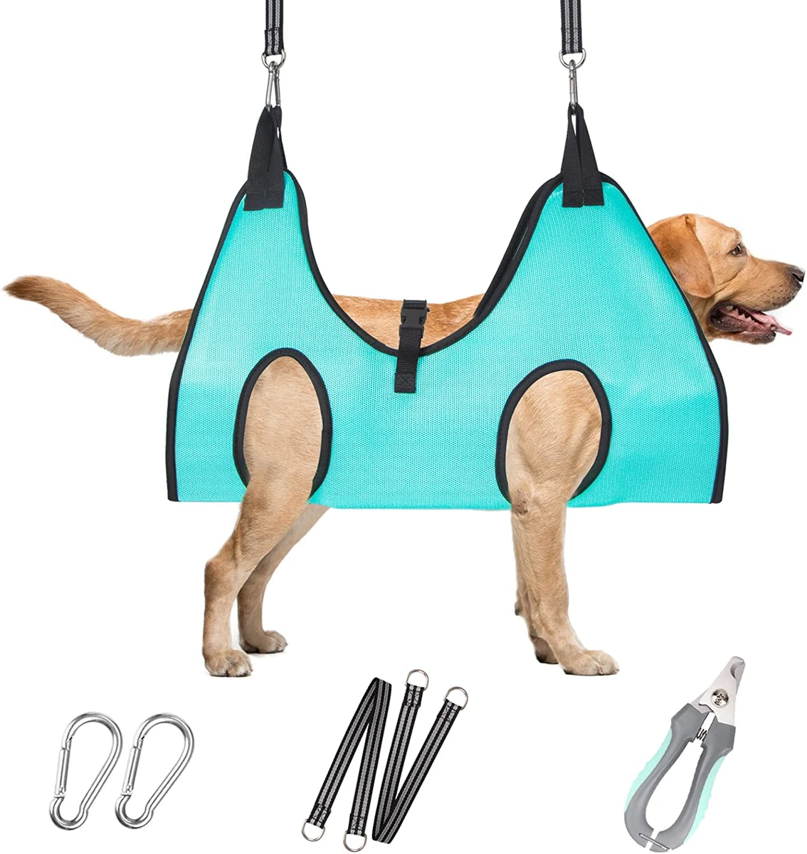 Dog sling for nail cutting top