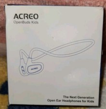 ACREO Bluetooth Wireless Headphones for Children, OpenBuds Kids - Blue