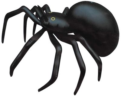 Groß Aufblasbar Spinne 91cm Halloween Dekoration Riesig Scary Garten Stütze UK