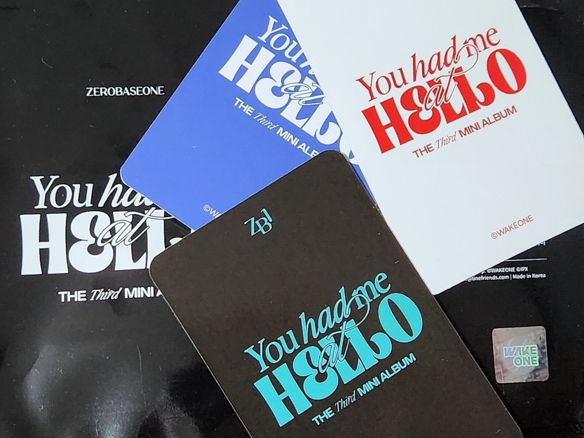 ZB1 ZEROBASEONE Random PHOTOCARD set POP-UP in GANGNAM | eBay