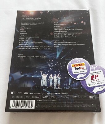 TXT TOMORROW X TOGETHER WORLD TOUR ACT: LOVE SICK IN JAPAN DVD New