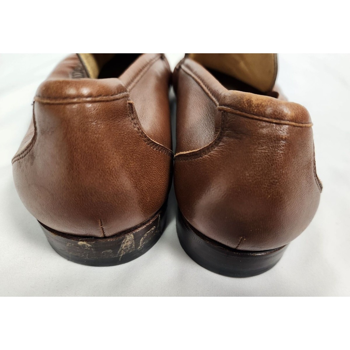 Moreschi Made In Italy Men\'s Sz. 8 Brown Soft Leather Loafers Moreschi Made In Italy Men main image 4