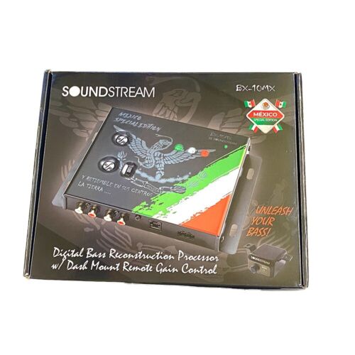 Soundstream BX-10MX Mexico Flag Digital Bass Restoration Processor Car Audio - Picture 2 of 8