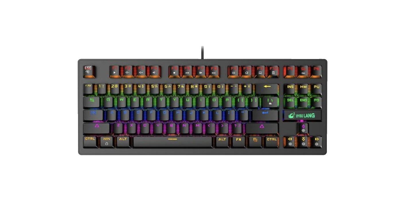 English Gaming Wired Computer Keyboard & Mouse Bundles