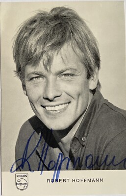 Robert Hoffmann signiert Film Karte Original Unterschrift Signatur Autogramm