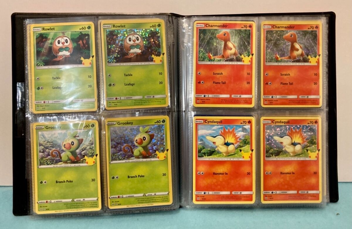 Pokémon 25 anos - Cartas McDonald's 2021 (regular)