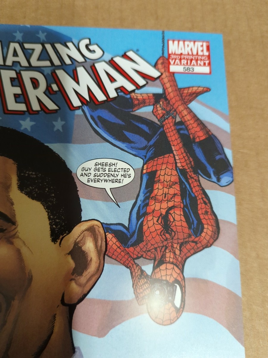Marvel Comics Amazing Spider-Man #583 3rd printing Barack