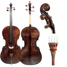 Copy Stradivari profession Song master Cello 4/4 Old spruce , pure Hand Made