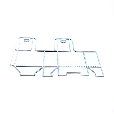 Bottle for Carrier 3D Box Metal Cutting Dies Stencil DIY Embossing Template