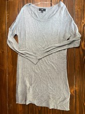 Mossimo Dress, Women's Size Small, Gray, Sweater, Above Knee
