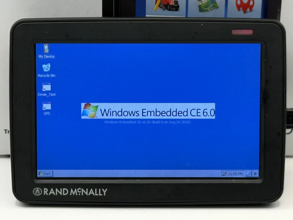 READ! No Program! Rand McNally Intelliroute TND 530 Truck GPS For Parts/Pieces - Image 2 of 4