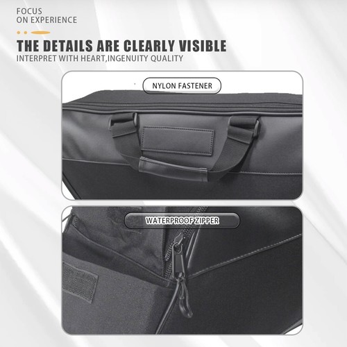 1 pieza bolsa de alforja de equipaje suave para motocicleta Touring Electra Ultra Glide - Imagen 6 de 8