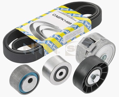 SNR KA866.08 V-Ribbed Belt Set For CitroËN Fiat Lancia Peugeot VW-image