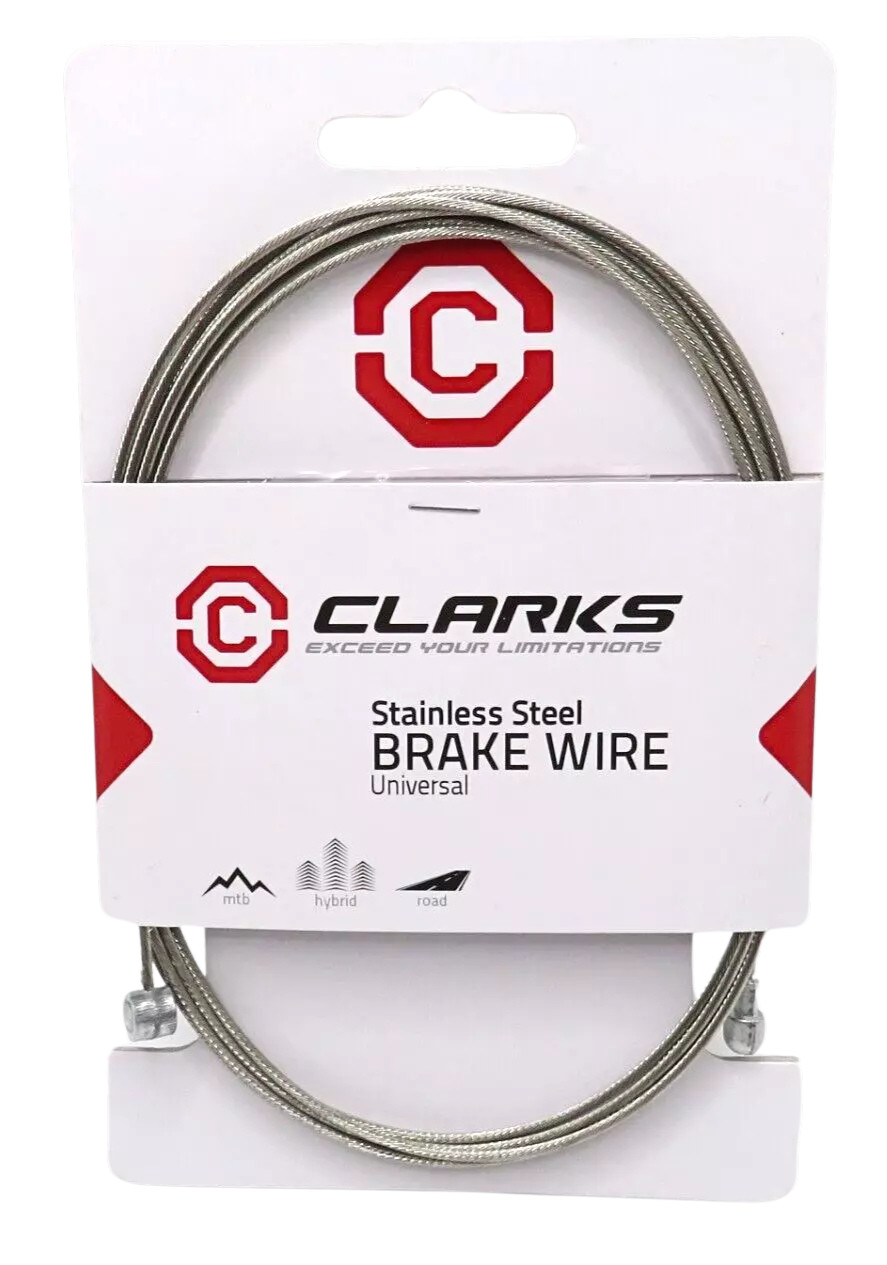 Clarks Brake Cable Universal Inner Cable Length 2000mm Fits All Major Systems -H