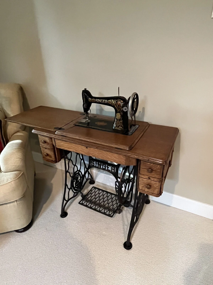 Antique Sewing Machine Singer 1800Early 1900’s Original Family