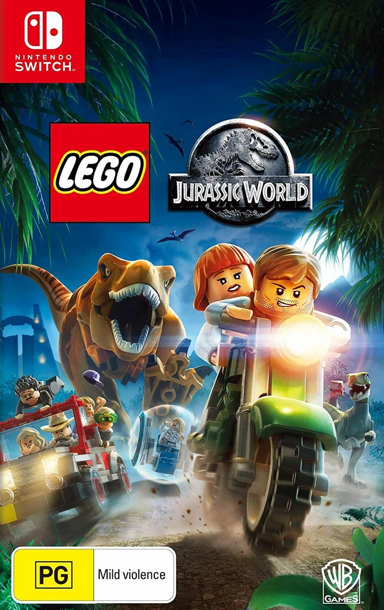 Lego Jurassic World Nintendo Switch Family Kids Fun Bricks Game