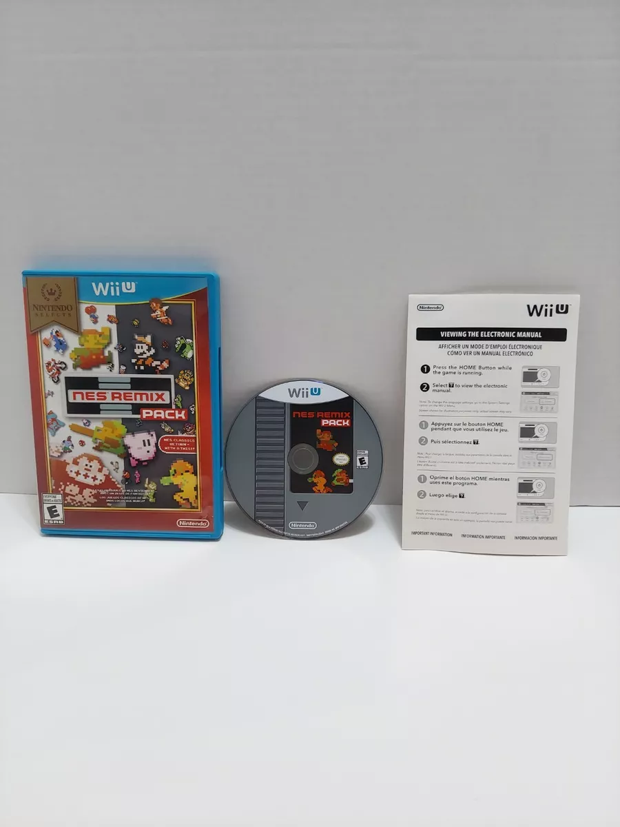 NES Remix Pack (Nintendo Wii U, 2014) Game Nintendo Selects