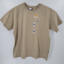 NWT Carhartt Flame Resistant Force Basic Pocket T Shirt FR 2112 Tan Size 3xl SS