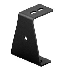 Produktbild - ALPHARACK Dachträger Winkel 90° 100mm Edelstahl schwarz Befestigung Airline DIY
