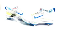 Nike Force Trout 9 Pro Cleats Baseball White Volt Blue Men’s Size 7.5 FQ7941-100