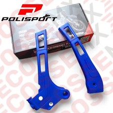 YAMAHA YZ125 YZ250 POLISPORT FRAME GUARDS POLISPORT BLUE 2006-2024 PROTECTORS
