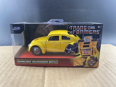 Jada Transformers Bumblebee Volkswagen Beetle 1:32, COMB SHIP $1