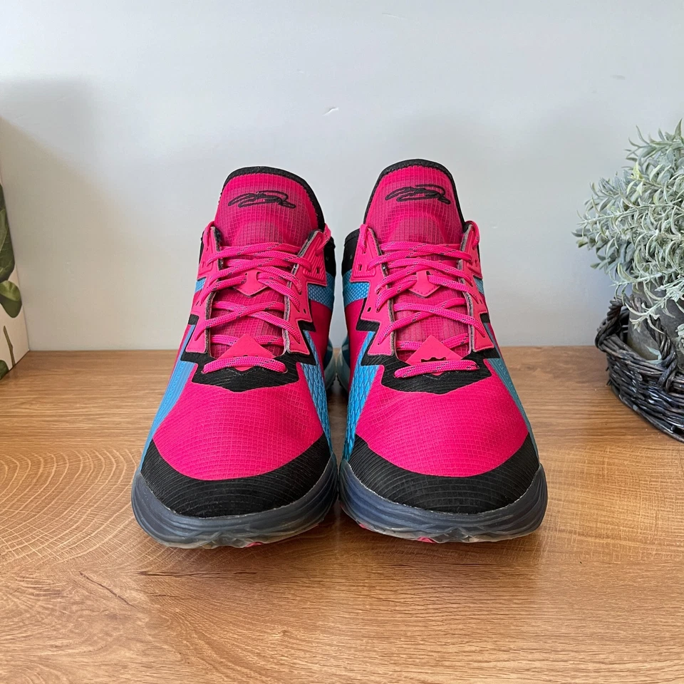 Nike Lebron 18 Low Neon Nights CV7564-600 Zapatos Atléticos Para Hombre Talla US 11.5 Foto 3 de 4