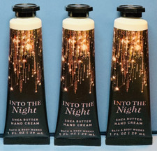 NEW - INTO THE NIGHT - 3X - TRAVEL HAND CREAM - Bath  Body Works - FREE SHIP